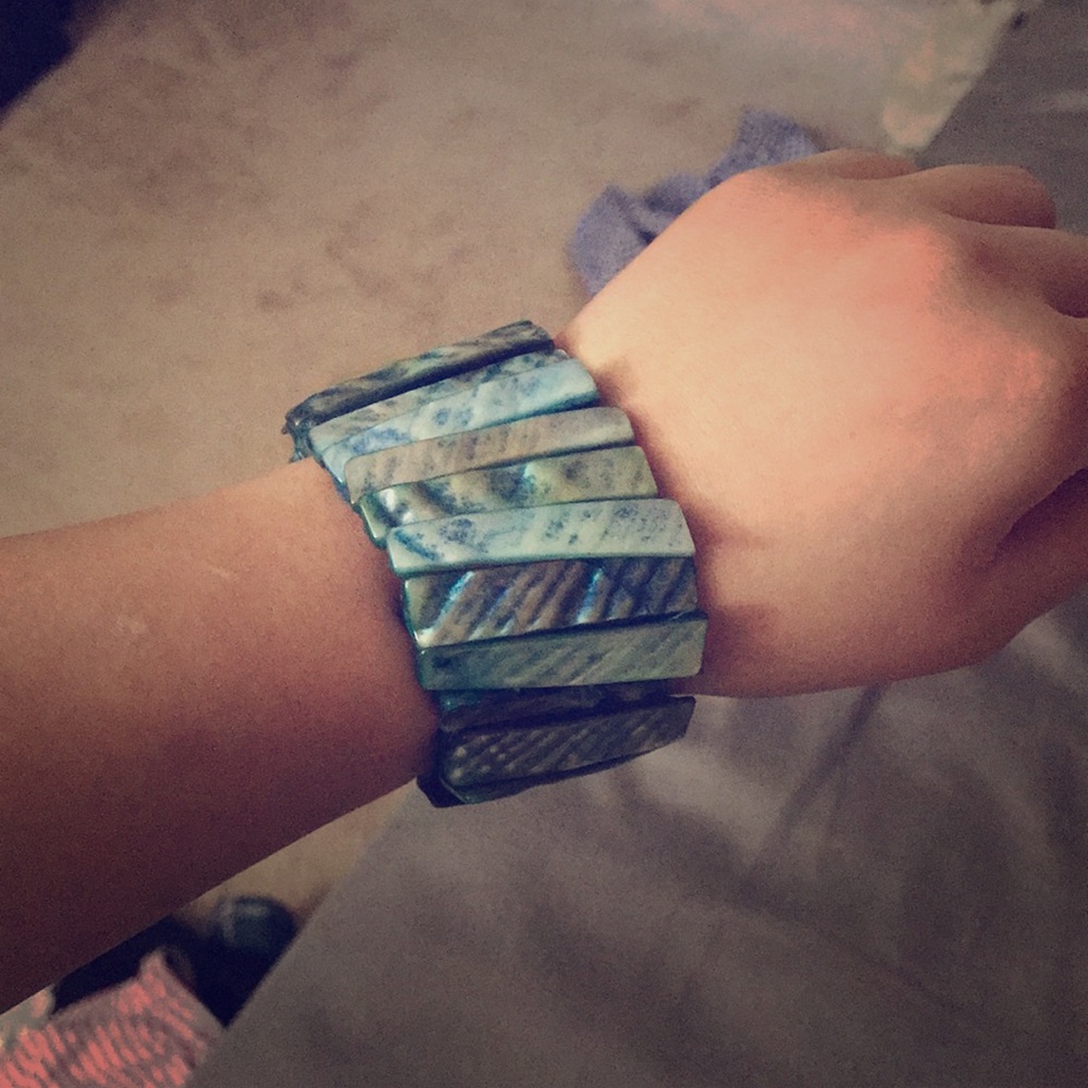 Mermaid fashion chunky bracelet